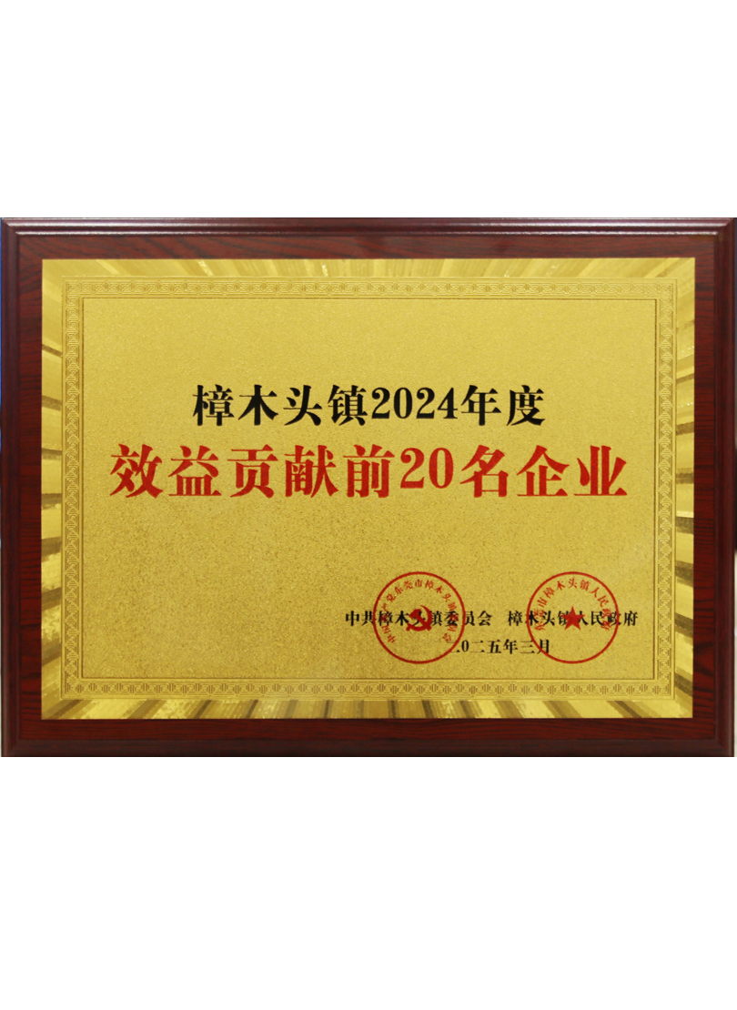 2024效益贡献前20名企业